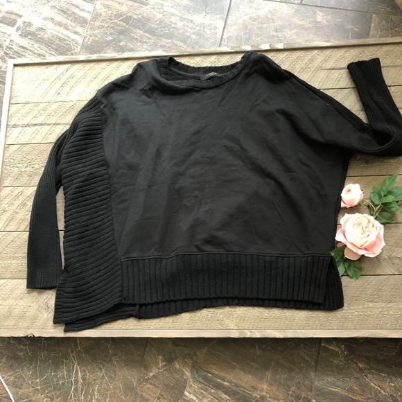 All Saints Riley Jumper Black Oversize Sweater - Picture 5 of 7